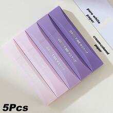 5PCS/10PCS Cream Correction Tape Pen,Gradient Color Pen-Style Design,Paper-Color Invisible,Smooth No-Break Tape,Smooth Continuous,No-BreakCompact Portable Large Capacity Paper-Toned Invisible Ideal For Students Office School & Home - Sets - View 7