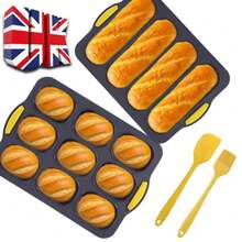 4PCS/SET Non-Stick Baking Mould Tray DIY Heat Resistant Bread Pastry Mold UK - UK-g113401 - View 8