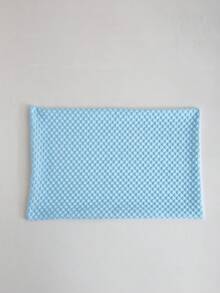 Cooling Pillowcases (2pcs/Set) Ice Silk Breathable Sweat-Absorbent Instant Cooling Air-Conditioner-Like Coolness Super Soft Summer Cool Sleep Essential No Filling - Baby Blue - View 8