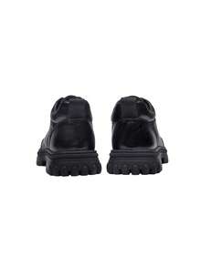 CAMEL CROWN Comfortable And Soft Outdoor High-Top Casual Leather Shoes For Men. - Black - View 3