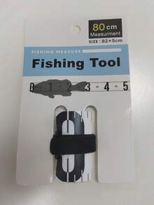 1-2Pcs Foldable Waterproof Fish Measuring Ruler Sticker, Adhesive Fishing Measurement Tape For Boat Cooler Kayak ﻿ - Multicolor - View 9