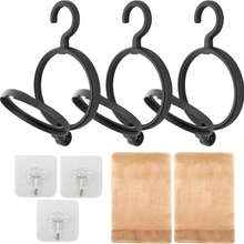 3 Packs Hanging Wig Stand Set, Foldable Hanging Wig Hanger Holder, Collapsible Wigs & Storage Rack,Hat Holder Wig Portable Organizer - View 10