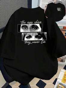 Camisetas de Tallas grandes - Negro - Ver 1
