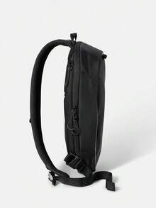 Nike Tas Selempang Unisex NK NSW COMMUTE SLING - REFLCTV Outdoor Crossbody Bag IQ1285-010 - Hitam - View 2