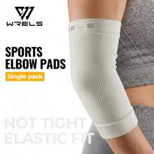 1 Pair Of WRELS Knitted Elbow Pads, High Elasticity For Snug Fit, Fitness Accessory, Elbow Pads For Women, Elbow Support, Sports Elbow Pads, Roller Skating - Multicolor - View 7