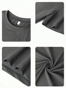 Women T-Shirts - Dark Grey - View 9