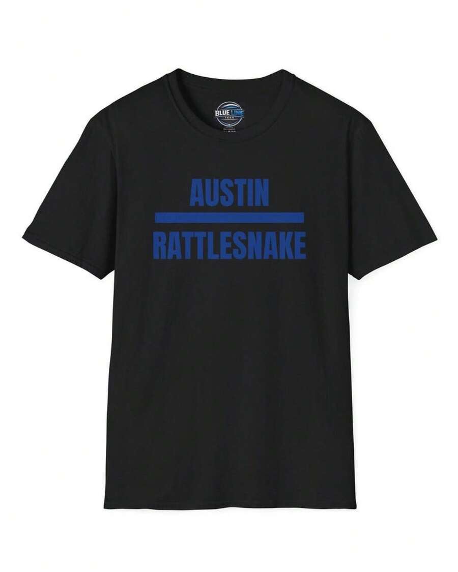 Rattlesnake - Unisex Softstyle T-Shirt Marokko Shirt EU Lager - Schwarz - Übersicht 1