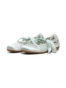 Puma 女款 Speedcat Ballet Etoile Wn 薄荷奶油色 膠底休閒低筒運動鞋 40768101 - 薄荷綠 - 查看 3