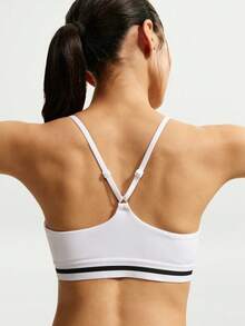 Nike Women's AS W NK INDY LS LOGO Sports Bra BRA-LIM9923-100 - Multicolor - View 2