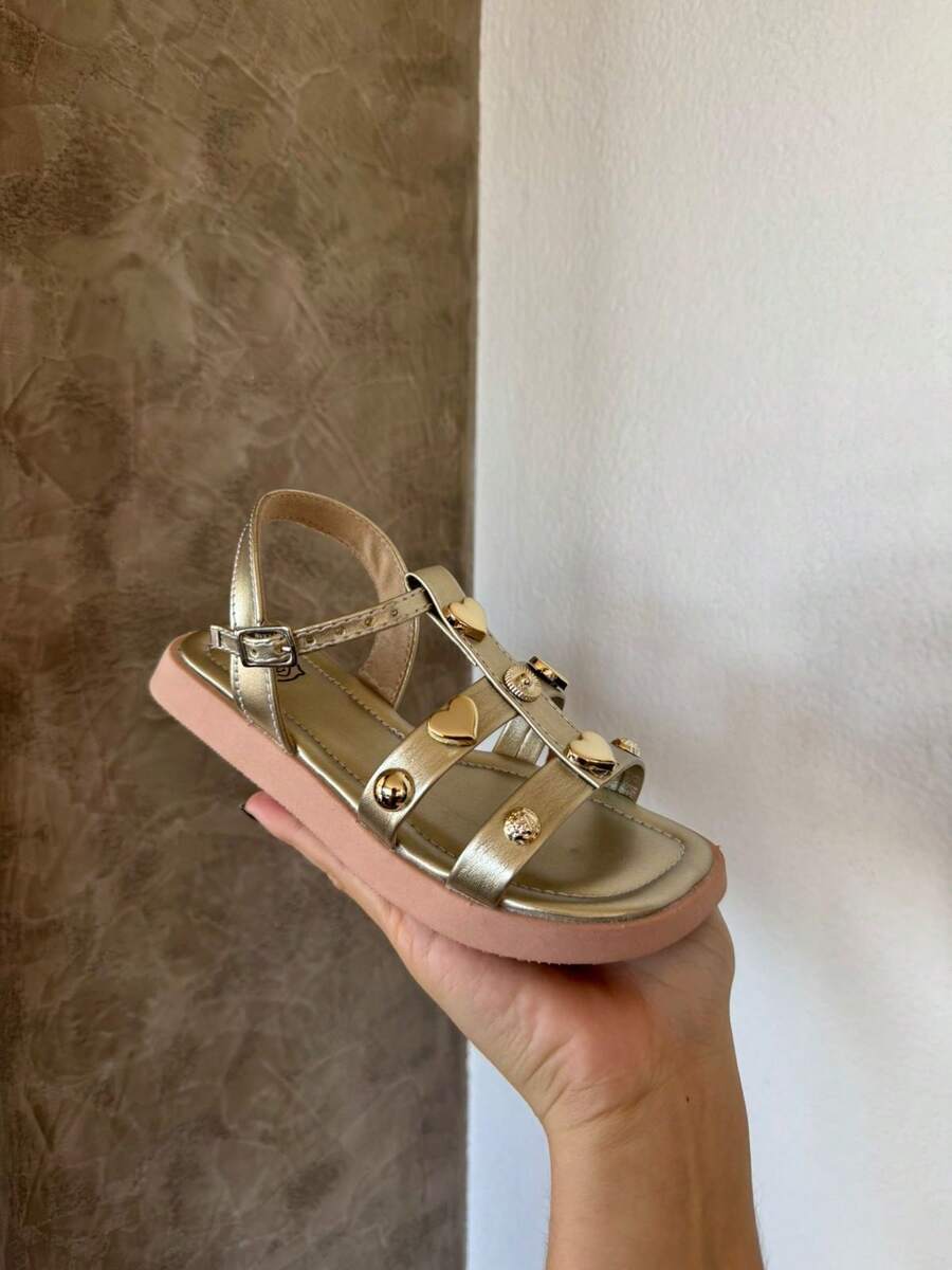 New Arrival Girls' Casual Sandals, Super Light And Comfortable - Gold - View 1