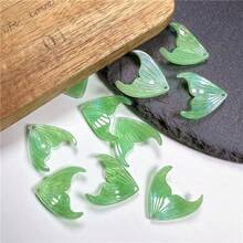 17*18mm 3D飛魚吊墜孔尾，高品質醋酸纖維手工DIY吊墜樹脂流蘇配件 - 彩色 - 查看 7