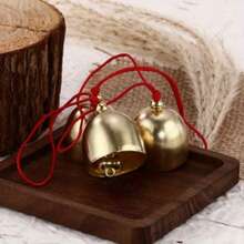 4 pezzi di campanelli a vento di colore casuale con accessori completi, campanello a vento appeso con faccia sorridente, cordino e campanelli in metallo, kit fai-da-te di campanelli a vento in metallo con suono cristallino, decorazione per esterno, patio e casa per decorazioni festive - A - Visualizzare 9