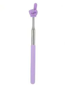 1pc Retractable Pointer Finger Reading Stick, Telescopic Finger Pointer Teaching Tool, Teacher's Pointer Pen For Reading, Blackboard, Piano, Home Use - Multicolor - View 10