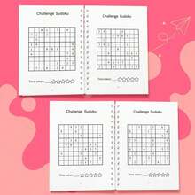 Buku Latihan Teka-Teki Sudoku: Buku Aktivitas Kisi Angka Berbasis Logika yang Dirancang untuk Meningkatkan Konsentrasi, Pemikiran Kritis, dan Keterampilan Pemecahan Masalah; Dilengkapi Sampul Berwarna-warni. - Sudoku - View 4