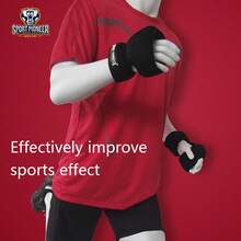 2kg Per Pair Hand Weight Gloves Heavy Duty Gloves Suitable For Running And Boxing That Can Improve Exercise Efficiency - Black - View 4