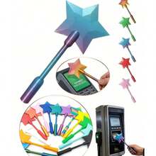 Magic Wand Contactless Payment, Contactless Payment Magic Wand, Starry Sky Magic Wand, Magic Star Magic Wand Bank Card Payment Card Holder, Suitable For Bank Card Payment Scenarios (Gradient Position Random) - Multicolor - View 1
