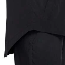 Nike One Zip-Up Hooded Drawstring Waist-Cinching Long-Sleeve Jacket For Women - Black - View 5