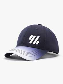 1pc/2pcs Minimalist Line Geometric Pattern Print Vintage Original Men's Women's Gradient Baseball Cap And Bag, Adjustable, Personalized Street Fashion Sport, Suitable For Daily Wear And Gift - Multicolor - View 14