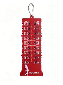 Portable Golf Scorecard Scoreboard, Training Practice Competition Accessory, Gift For Golf Enthusiasts And Friends - Multicolor - View 16