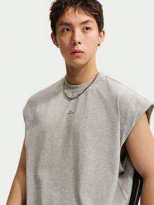 Nike Tank Top Olahraga Pria AS M NK DF SI GM SL TOP IF2564-063 - Grey - View 3