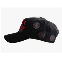 Men Baseball Cap - Black - View 4