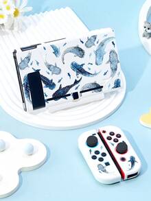 Suitable For Switch 2nd Generation Protective Case (2025), 1pc Blue Whale Switch Game Console Accessory Protective Shell, Compatible With Switch 2/Switch NS/Switch OLED/Lite Models, Storage Bag, Card Slot Dock Shell, Best Gift For Switch Players. - View 13