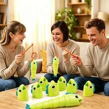 Outdoor Backyard Game, Fishing Battle And Fishing Master Telescopic Set | Interactive Tabletop Board Game | Game Room And Backyard | Party And Family Gathering Game | Suitable For Adults, Singles Party, Holiday Gifts - Multicolor - View 5
