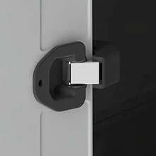 -, gabinete de plastico, resistente - Gris - Ver 7