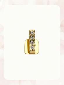 1-2Pcs Gold Grillz Teeth Cover, Fake Braces, Oral Accessory For Men&Women, Rapper Look, Festival, Concert&Party Wear Shiny&Bling Budget-Friendly - Multicolor - View 16