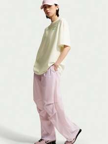 Nike Women's AS W NSW LTWT UV Protective PA Woven Sports Pants IO3377-583 - Pink - View 3