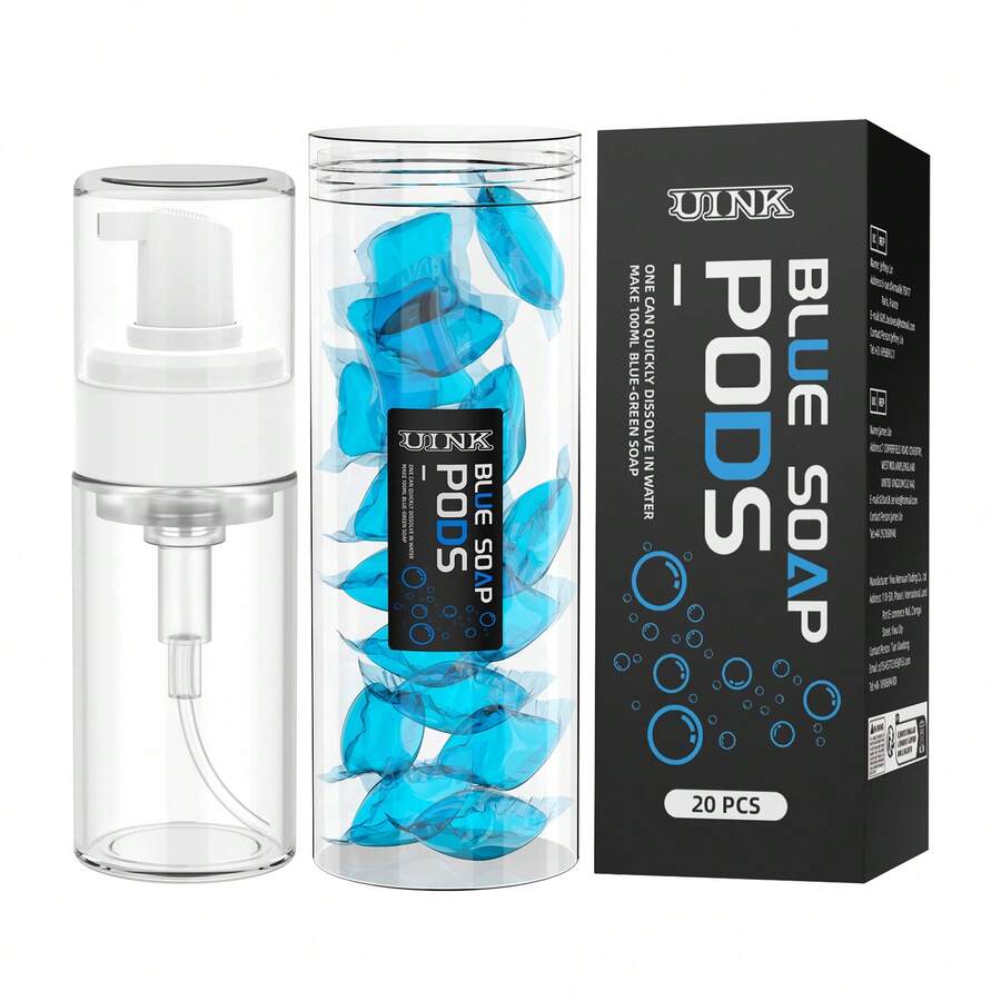 DQFART 高濃度紋身皂 200ML/6.7OZ (20入)，附壓式噴霧瓶，紋身用品 - 查看 1