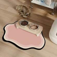 1pc, Pet Mat, Suitable For Cats And Dogs, Quick-Drying And Water-Absorbing, Nordic-Style Indoor Floor Mat, Floor Pet Mat, Playful Pet Design, Durable Pet Mat, Available In Multiple Colors. - Multicolor - View 15