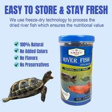 Amzey 2.3 Oz Dried River Fish - Natural Food For Turtles, Terrapins, Reptiles And Large Tropical Fish - ColorB - View 5