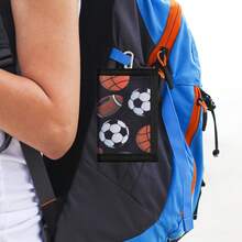 3-Fold Wallet, Cartoon Soccer Style Wallet, Short Pocket Wallet - Clip-On Design, Large Capacity Multi-Card Slots, Simple Coin Purse, Credit Card/Bank Card/ID/Photo Slots, Ideal Gift For Birthday Or Partner, Suitable For Boy, Casual Outdoor Sports, Vacation Travel, Graduation Ceremony, Birthday Outfit - Multicolor - View 5