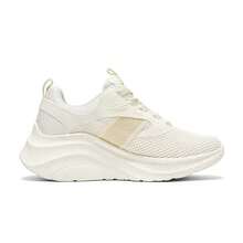 Skechers Women's Lightweight, High-Elasticity Foam, Thick-Soled Casual Running Shoes With Hollowed-Out Flyknit Mesh Upper And Shock Absorption. - Off White - View 7