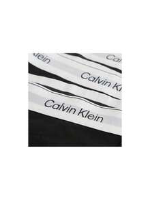 Calvin Klein [Bundle] Micro Stretch 3 Packs Men's Boxer Briefs + Micro Stretch 3 Packs Boxers - Black+Black - View 3