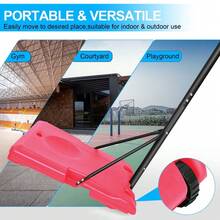 Portable Basketball Goal System With Stable Base And Wheels, Use For Indoor Outdoor Teenagers Youth Height Adjustable 5.6 To 7ft Basketball Hoop 28 Inch Backboard - Pink + Iron - View 4