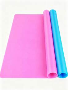 Resin Mold Silicone Mat, 15.7in X 11.8in, Clay Mat, Clay Resin Art Mat, Large Non-Stick Silicone Craft Board, Silicone Mat, Craft Jewelry Resin Mold Silicone Mat, Suitable For UV Resin, Paint, Clay - Silicone Pad - View 1