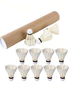 3/6/12pcs Badminton Set - High Durability, Suitable For Home Entertainment, Amateur Training, Stable Flight, Applicable To Indoor And Outdoor Sports Scenarios, Excellent Choice For Leisure Sports - Multicolor - View 14