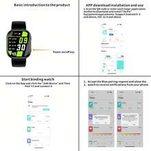 Smartwatch With Wireless Calling (Answer/Make/Reject Calls), 1.88-Inch Full Touch Color Screen, Multiple Sports Modes, Heart Rate/Sleep Monitoring, Alarm, Unisex, Holiday Gift, Fitness Tracker - View 9