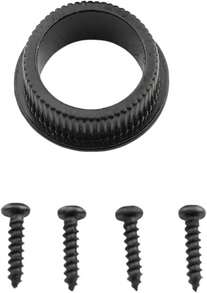 DIAO79NI 1L Vintage Open Gear Bass Tuner Machine Head For Jazz Precision Bass, Black - ColorH - View 3