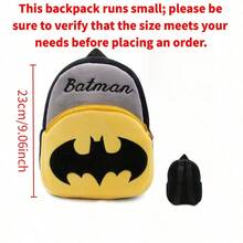 Warner Bros WB Batman 3-Piece Set Casual Backpack, College Style Fashion Student Backpack With Print, Large Capacity Outdoor Backpack, Cute Cartoon Backpack, Back To School, Halloween, Christmas Gift Halloween Bag - Multicolor - View 13