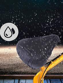 Durable Material Bicycle Seat Rain Cover, Universal Anti-Slip Anti-Dust Anti-Scratch, Suitable For Mountain Bikes And Road Bikes, Black - Multicolor - View 2