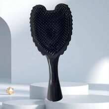 1pc Premium Angel Wings Queen Comb, Angel Wings Cushion Hairbrush, Soft Scalp Care Exfoliating Massage Comb, Dry & Wet Hair Styling Brush, 3 Colors Available For Women's Daily Salon Use - One Size - View 10
