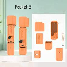 Scratch-Resistant Silicone Protective Case For OSMO Pocket 3 Creator Combo/Xtra Muse Accessories, Including Lens Cover And Protective Case.(All-Purpose Version) - View 11