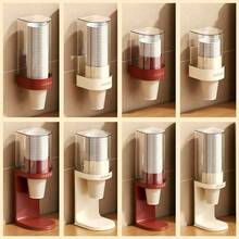 1pc Paper Cup Holder, Home Coffee Cup Storage Rack, Water Dispenser Base, Room Decor, Kitchen Storage, Suitable For Home, Office, Hospital, Gym, School, Halloween, Christmas Gift - A - View 12