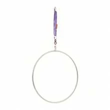30Kn Stainless Steel Aerial Yoga Ring - Home Gym Ceiling Bracket - Default - View 10