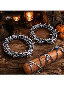 Realistic Wire Mesh, Halloween Plastic Wire Mesh Decorative Prop, Western Style Halloween Christmas Party Decoration - View 5