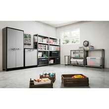-, gabinete de plastico, resistente - Gris - Ver 3