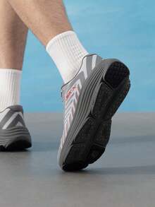 Skechers Men's Running Shoes MAX CUSHIONING ENDEAVOUR Training Breathable Road Running Shoes 220614-GRY - Grey - View 4